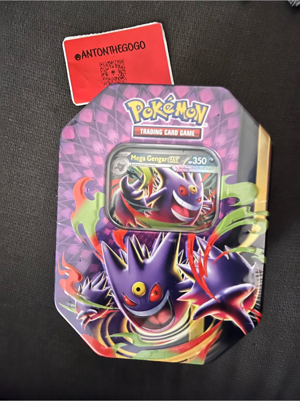 Pokemon TCG Mega Gengar EX Tin New Sealed Factory Sealed